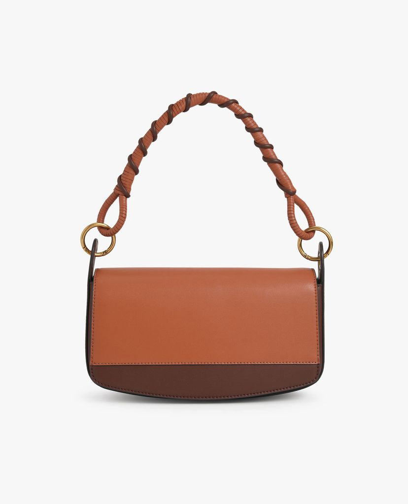 CHARLES & KEITH - Túi đeo vai nữ chữ nhật Coiled Top Handle