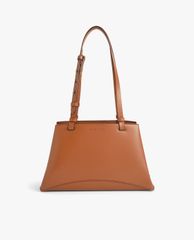 CHARLES & KEITH - Túi tote nữ chữ nhật Double Handle Trapeze