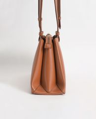 CHARLES & KEITH - Túi tote nữ chữ nhật Double Handle Trapeze