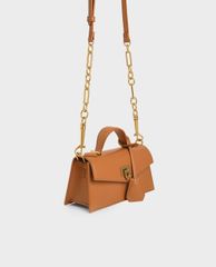 CHARLES & KEITH - Túi xách tay phom chữ nhật Trapeze