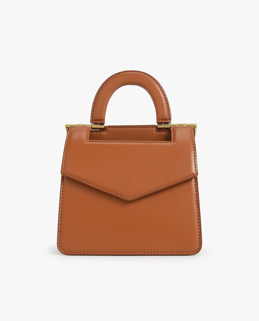 CHARLES & KEITH - Túi xách tay nữ hình vuông Top Envelope