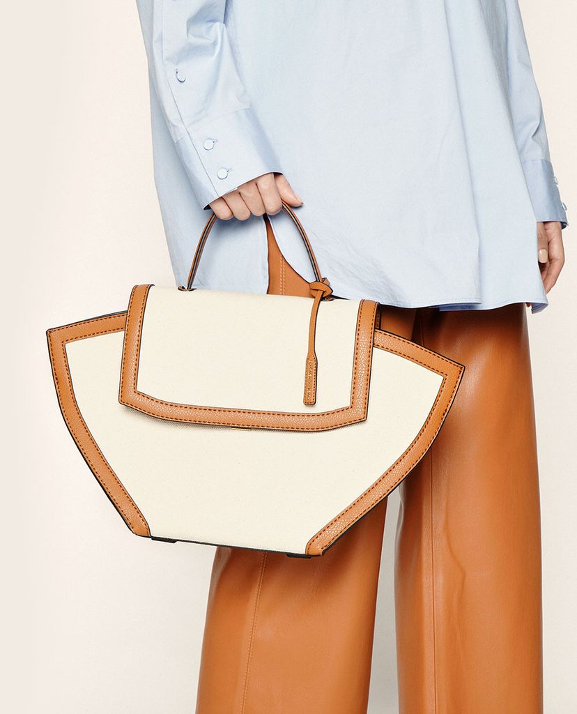 CHARLES & KEITH - Túi xách tay nữ Large Trapeze Top
