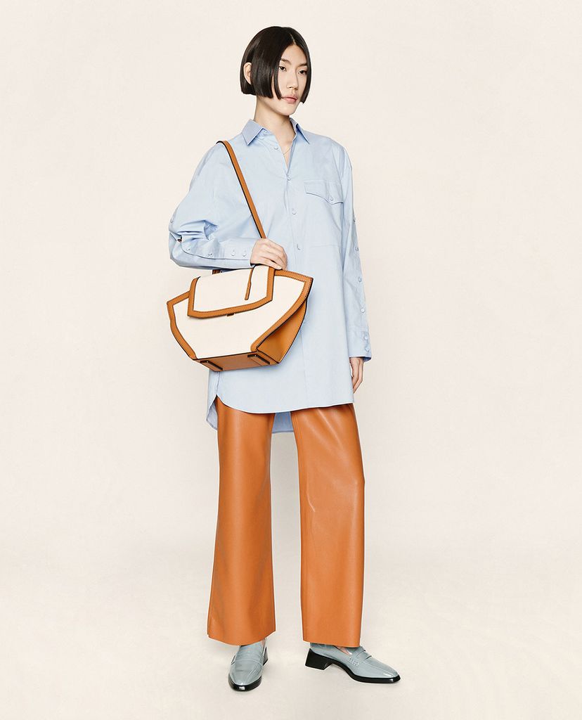 CHARLES & KEITH - Túi xách tay nữ Large Trapeze Top