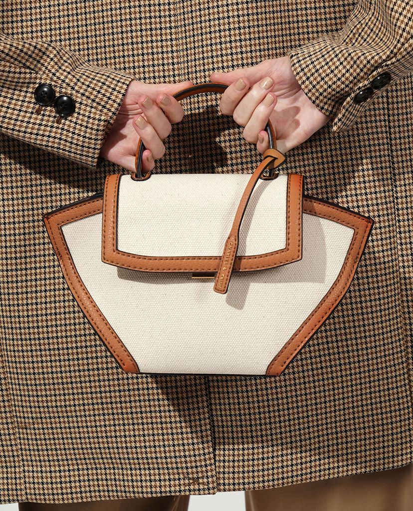 CHARLES & KEITH - Túi xách tay nữ Trapeze Top Handle