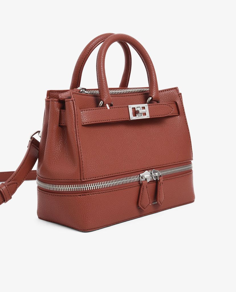 CHARLES & KEITH - Túi đeo vai Two Way Zip Structured