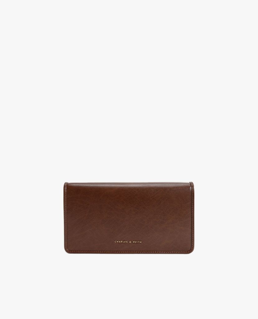 CHARLES & KEITH - Ví nữ phom chữ nhật dài Mini Front Flap