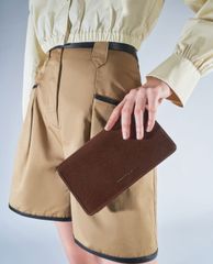 CHARLES & KEITH - Ví nữ phom chữ nhật dài Mini Front Flap