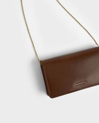 CHARLES & KEITH - Ví nữ phom chữ nhật dài Mini Front Flap