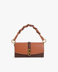 CHARLES & KEITH - Ví cầm tay nữ chữ nhật Coiled Top