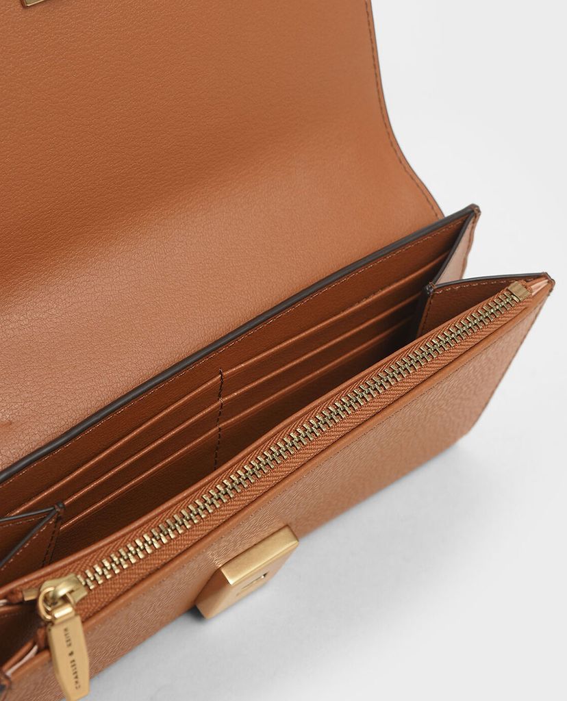 CHARLES & KEITH - Ví nữ dáng dài Mini Long