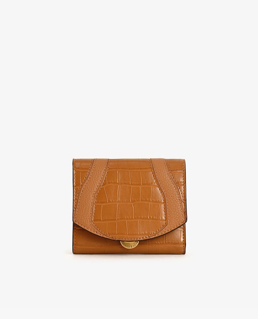 CHARLES & KEITH - Ví nữ phom vuông Push Lock Mini