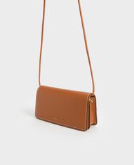 CHARLES & KEITH - Ví cầm tay nữ chữ nhật thời trang