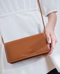 CHARLES & KEITH - Ví cầm tay nữ chữ nhật thời trang