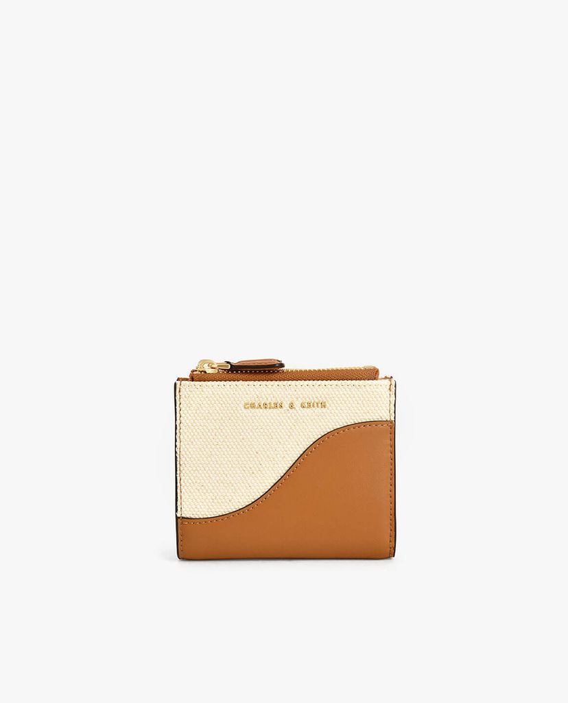 CHARLES & KEITH - Ví nữ phom vuông Top Zip