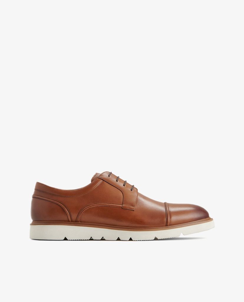PEDRO - Giày tây nam phối dây Leather Cap Toe