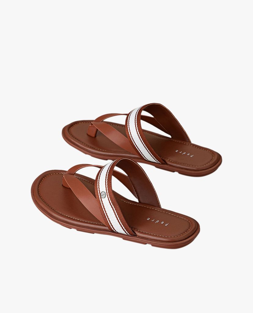 PEDRO - Giày sandal nam xỏ ngón phối quai ngang thời trang Stripe