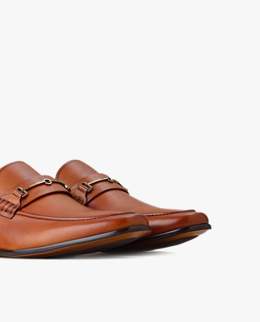 PEDRO - Giày tây nam Leather Bit Loafers