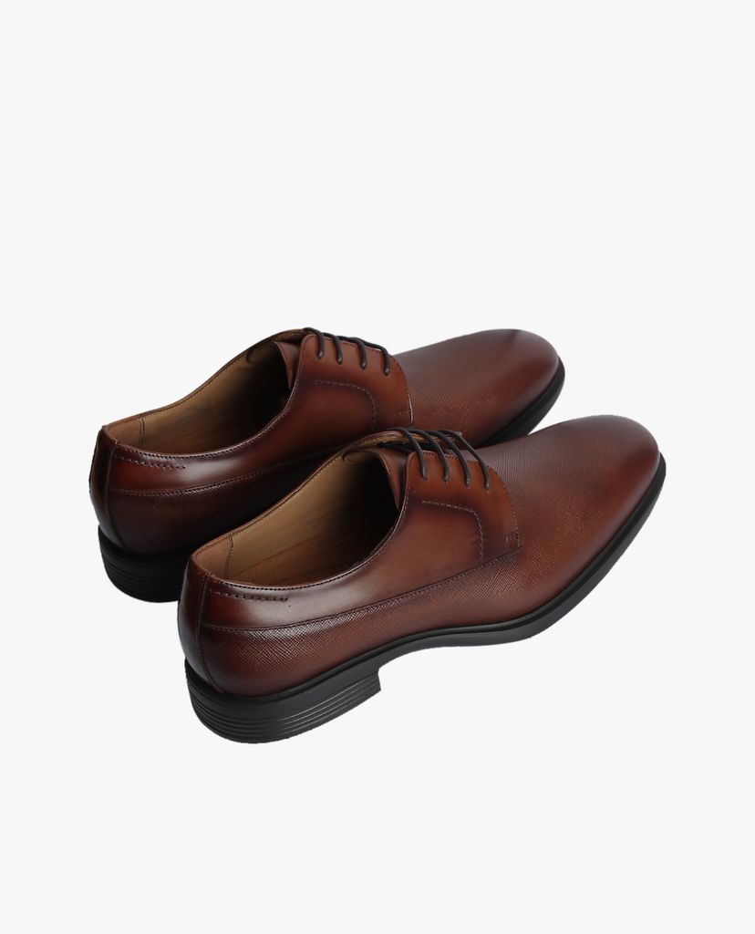 PEDRO - Giày tây nam Leather Cap Toe