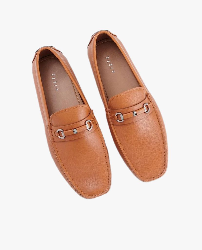 PEDRO - Giày lười nam Horsebit Leather