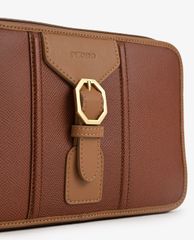 PEDRO - Túi xách tay nam chữ nhật Buckled Textured Leather