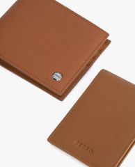 PEDRO - Ví nam dạng gập Textured Leather Bi Fold