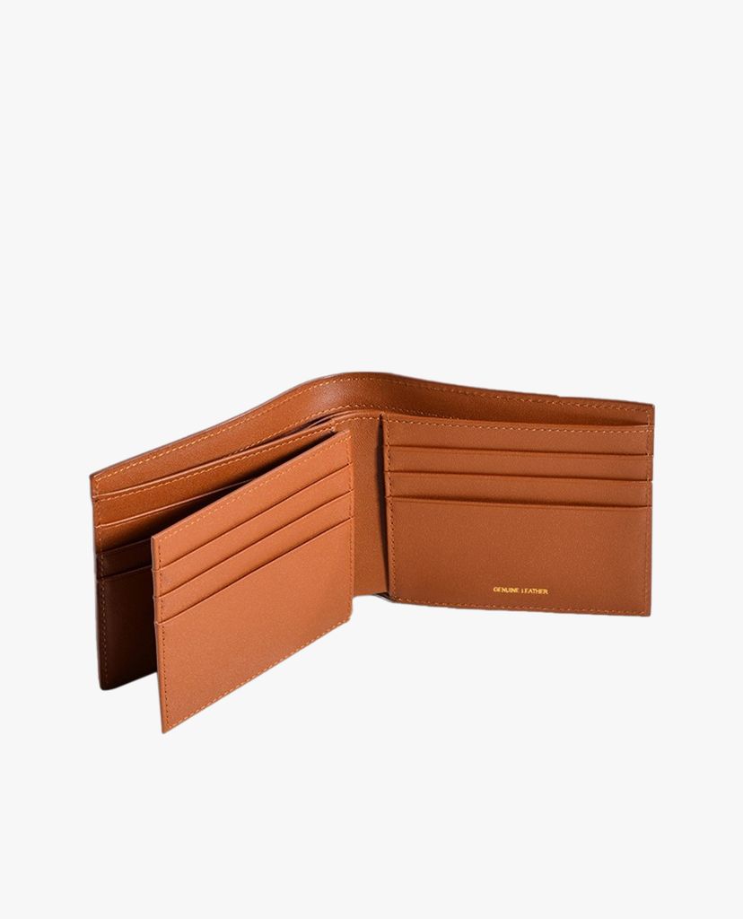 PEDRO - Ví nam dạng gập Striped Leather Bi Fold