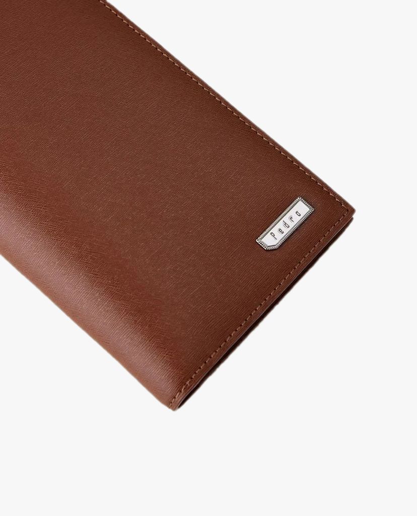 PEDRO - Ví nam cầm tay dáng dài Simple Calf Leather Multi-Card Long