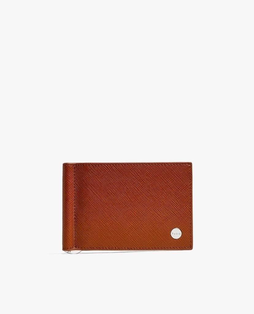 PEDRO - Ví nam đựng name card Leather Bi Fold Money Clip