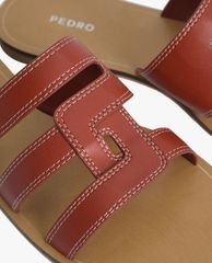 PEDRO - Giày sandal nữ quai ngang Abstract Casual