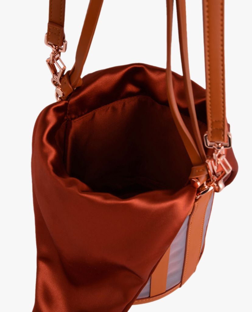 PEDRO - Túi rút dây hình trụ Striped Bucket