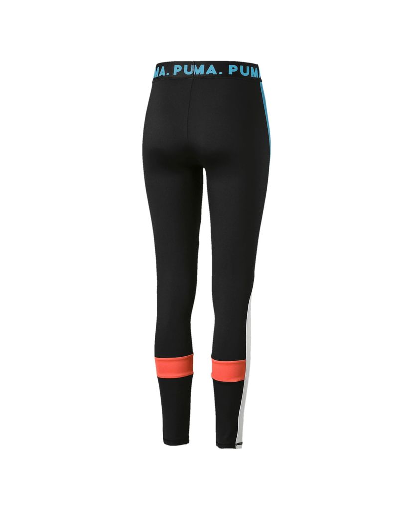 PUMA - Quần legging nữ Chase Black Caribean