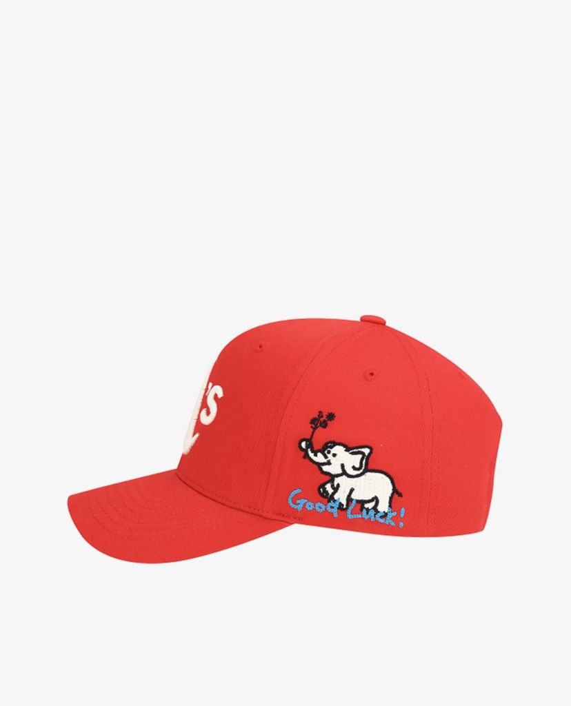 MLB - Nón bóng chày Good Luck Character Adjustable