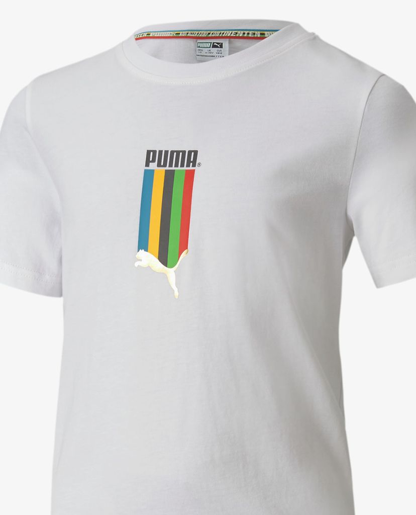 PUMA - Áo thun thể thao bé trai TFS Graphic