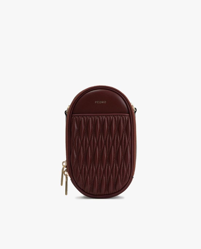 PEDRO - Túi đeo chéo nữ hình bầu dục Mini Quilted