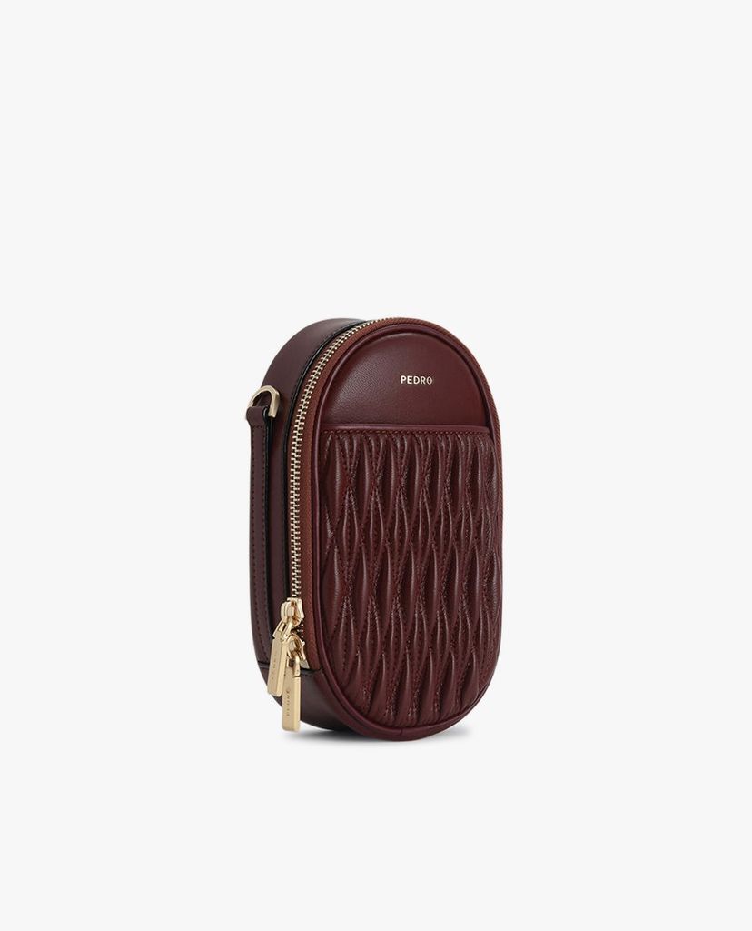 PEDRO - Túi đeo chéo nữ hình bầu dục Mini Quilted