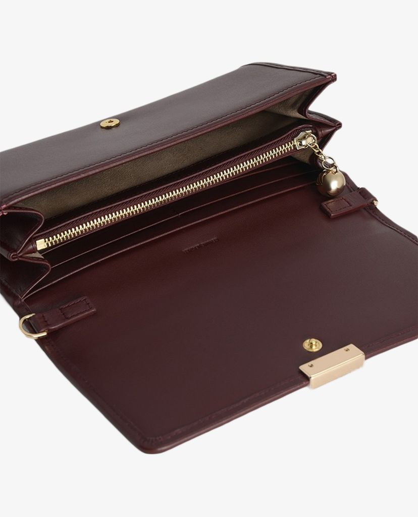 PEDRO - Ví nữ dáng dài Quilted Long Leather