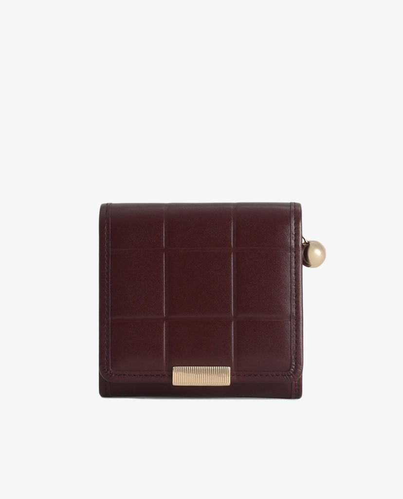 PEDRO - Ví nữ phom vuông Quilted Leather