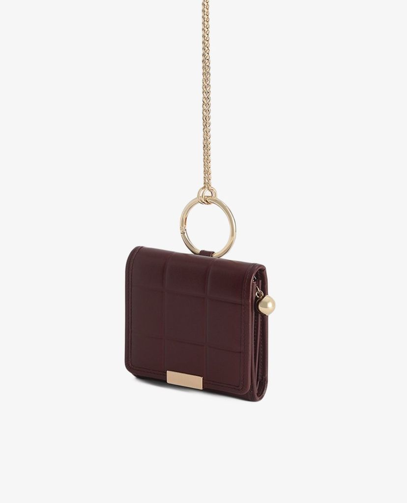 PEDRO - Ví nữ phom vuông Quilted Leather