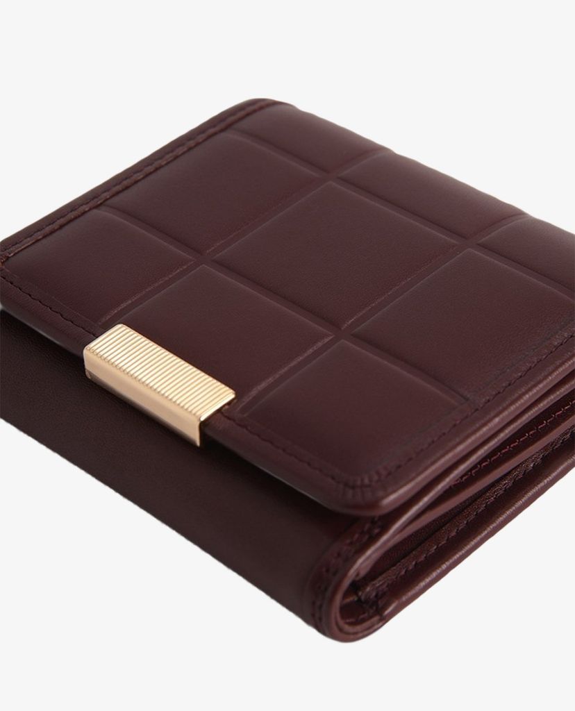 PEDRO - Ví nữ phom vuông Quilted Leather