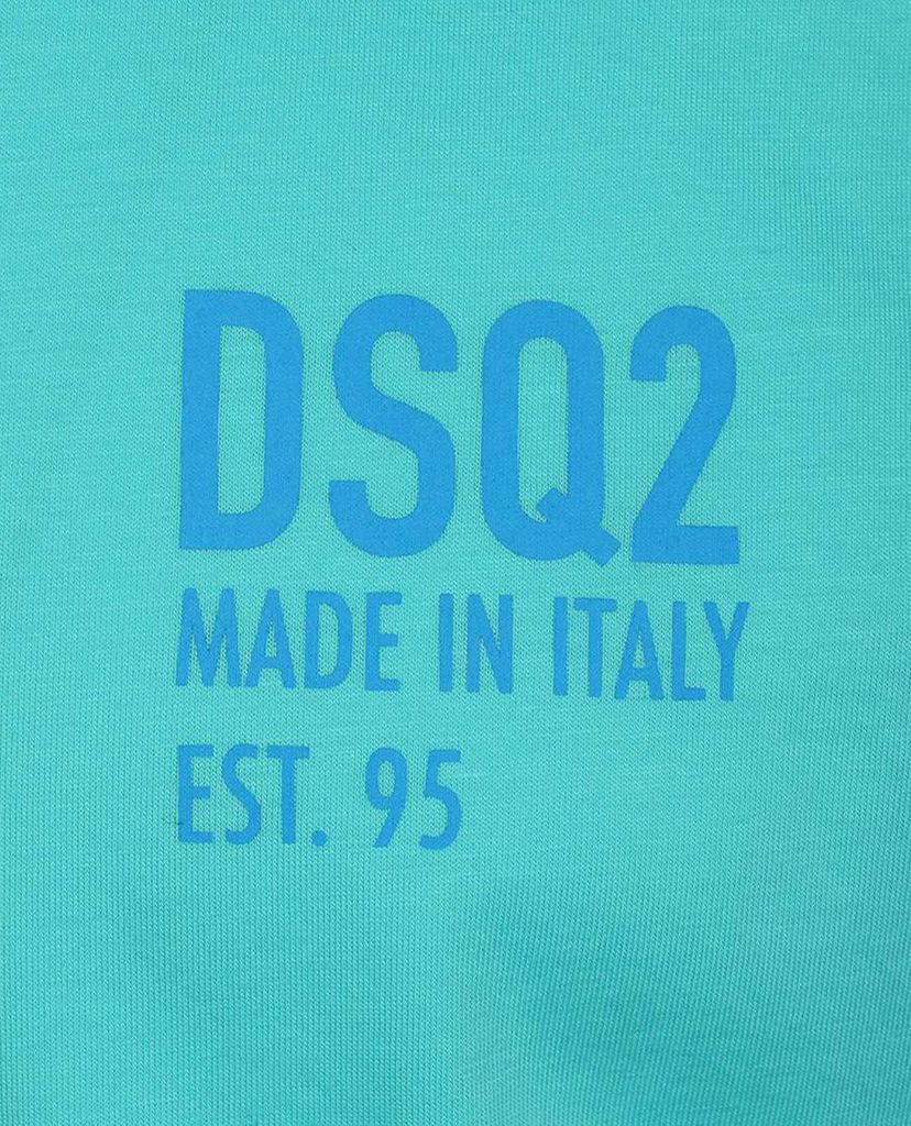 DSQUARED2 - Áo thun nam cổ tròn ngắn tay phom ôm thời trang