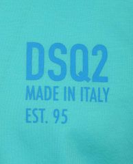 DSQUARED2 - Áo thun nam cổ tròn ngắn tay phom ôm thời trang