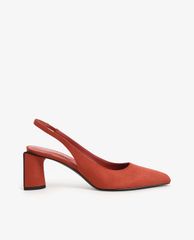CHARLES & KEITH - Giày cao gót mũi nhọn đế trụ thanh lịch