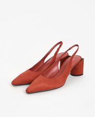 CHARLES & KEITH - Giày cao gót mũi nhọn đế trụ thanh lịch