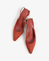 CHARLES & KEITH - Giày cao gót mũi nhọn đế trụ thanh lịch