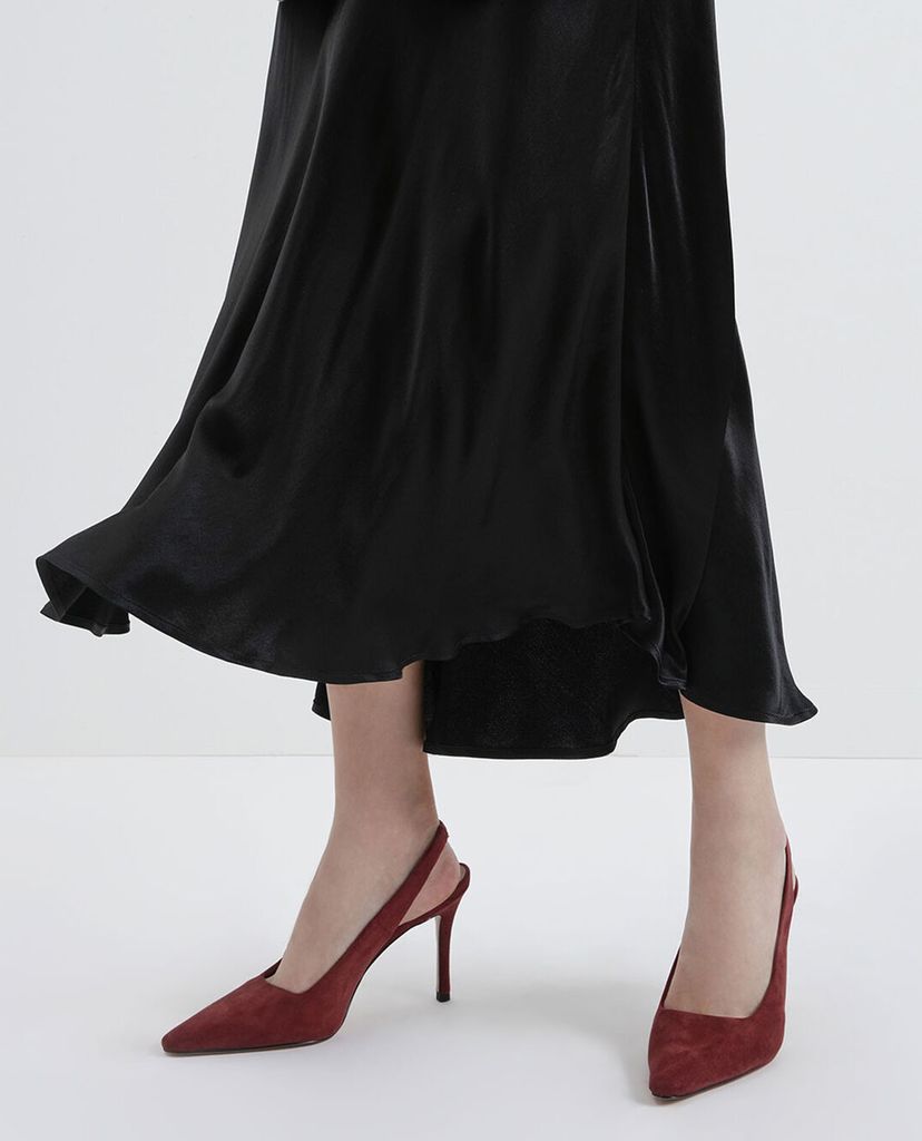 CHARLES & KEITH - Giày cao gót mũi nhọn Textured Stiletto