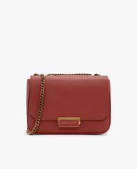 CHARLES & KEITH - Túi đeo chéo nữ chữ nhật Classic Push Lock