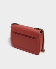CHARLES & KEITH - Túi đeo chéo nữ chữ nhật Classic Push Lock