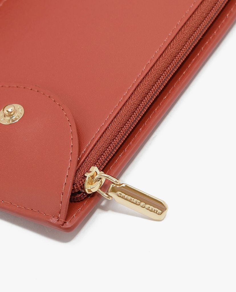 CHARLES & KEITH - Ví nắp gập Front Flap