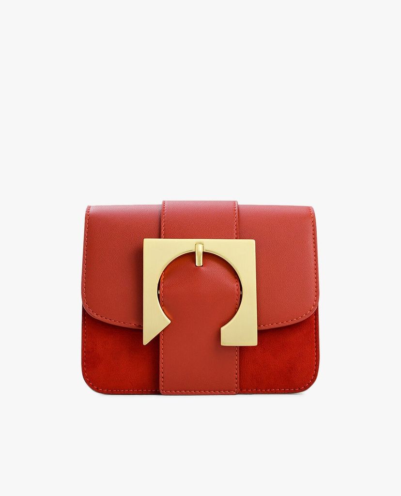 PEDRO - Túi đeo chéo Geometric Buckled Mini
