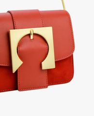 PEDRO - Túi đeo chéo Geometric Buckled Mini
